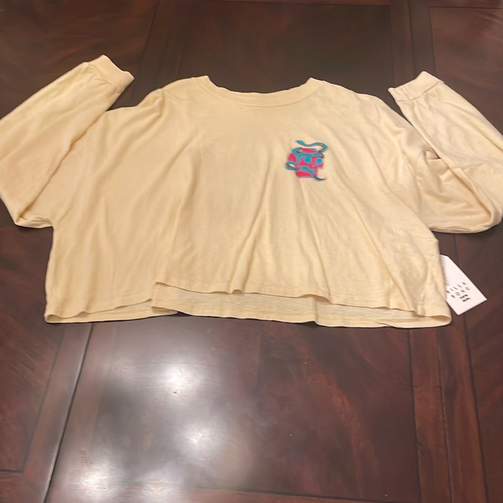 COPY - Billabong beach boyfriend crop long sleeve